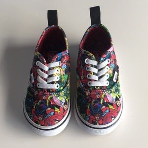 Vans toddler girls marvel super hero shoes